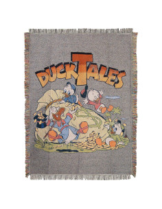 Manta Tejida Disney DuckTales Bolsos de Dinero 121.9x152.4cm