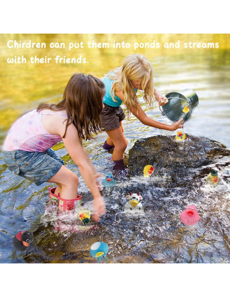 Patitos de Goma Surtidos XY-WQ - Paquete de 150 para Baño