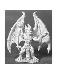 Miniatura Líder Gargoyle 25mm Reaper - Sin Pintar