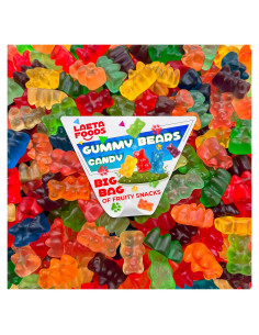 Caramelos Gummy de Osos Frutas Variadas 0.45 kg