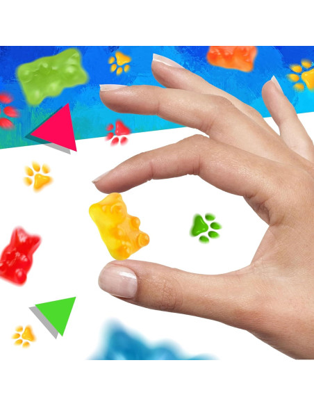 Caramelos Gummy de Osos Frutas Variadas 0.45 kg