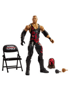 Figura de Acción WWE Elite Kane 15.24 cm Detalles Realistas