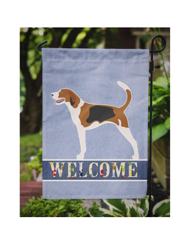 Bandera de Jardín American Foxhound Caroline's Treasures 27.9x38.1cm