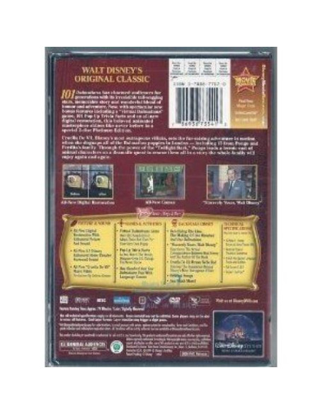 101 Dálmatas Edición Especial 2 Discos DVD Disney