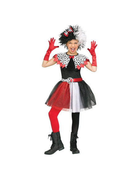 Disfraz de Diva Dálmata para Niña Grande - Fun World Disfraz de Diva Dálmata para Niña Grande - Fun World
