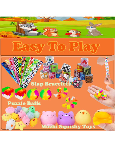 117 Juguetes de Fiesta para Niños - Caja del Tesoro Yoaushy