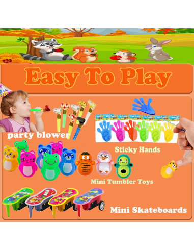 117 Juguetes de Fiesta para Niños - Caja del Tesoro Yoaushy