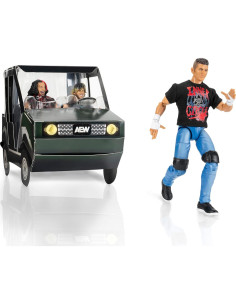 Carrito de Golf AEW Jazwares con Matt Hardy, Omega y Guevara 2
