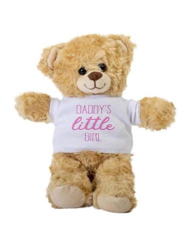 Osito de Peluche SpreadPassion 25.4 cm con Camiseta Blanca