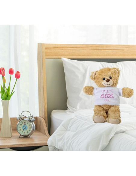 Osito de Peluche SpreadPassion 25.4 cm con Camiseta Blanca