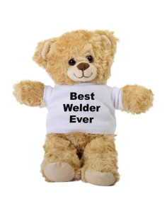 Osito de Peluche SpreadPassion 25.4 cm con Camiseta Blanca