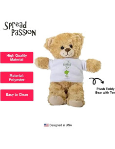 Osito de Peluche SpreadPassion 25.4 cm con Camiseta 2