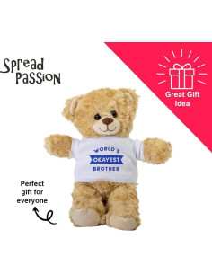 Osito de Peluche SpreadPassion 25.4 cm con Camiseta 2