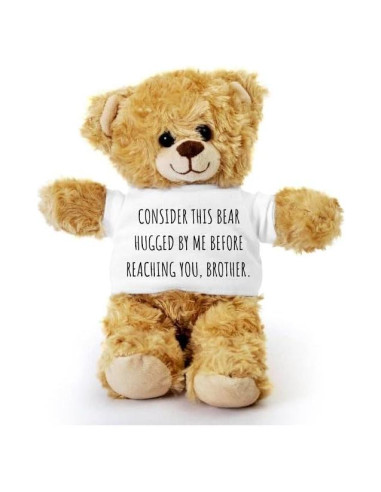 Osito de Peluche Brother Teddy Bear SpreadPassion 25.4 cm