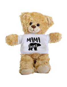 Oso de Peluche SpreadPassion 25.4 cm con Camiseta Blanca