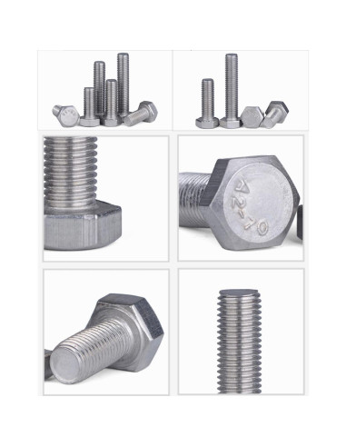 Kit 300 Pcs Tornillos y Tuercas M3 Acero Inoxidable 304 Hexagonal