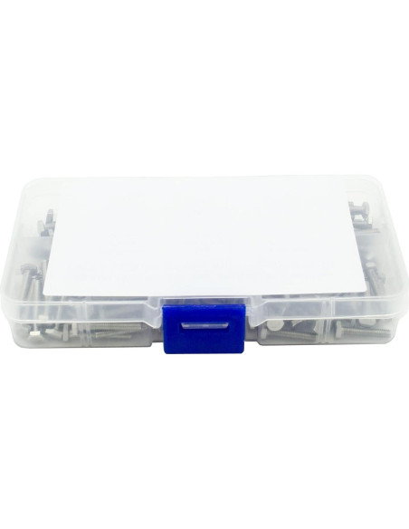 Kit 300 Pcs Tornillos y Tuercas M3 Acero Inoxidable 304 Hexagonal