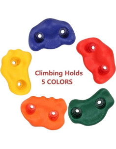 Agarraderas de Escalada Yaegoo 35 PCS para Niños - Hardware Incluido 2
