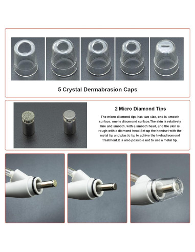 Máquina de Microdermoabrasión Elitzia Water Diamond Peel 72cm