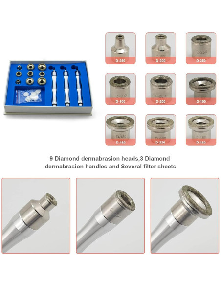 Máquina de Microdermoabrasión Elitzia Water Diamond Peel 72cm