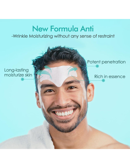 Parches Antienvejecimiento para Arrugas en la Frente AUSLKA 24PCS Parches Antienvejecimiento para Arrugas en la Frente AUSLKA 24PCS