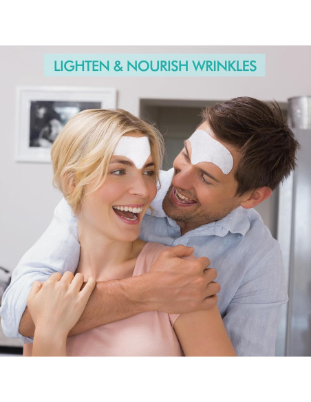 Parches Antienvejecimiento para Arrugas en la Frente AUSLKA 24PCS Parches Antienvejecimiento para Arrugas en la Frente AUSLKA 24PCS