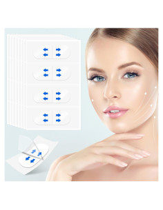 Cinta Facial Elevadora Invisible 128 PCS iaredon - Efecto Instantáneo