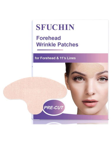 Parche Antienvejecimiento Sfuchin para Arrugas en la Frente 20 Pcs