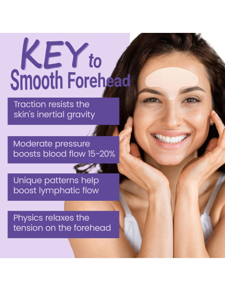 Parche Antienvejecimiento Sfuchin para Arrugas en la Frente 20 Pcs