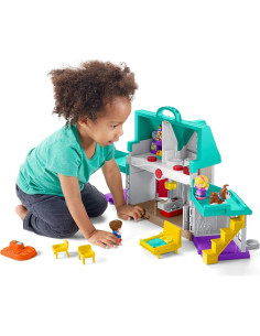 Casa de Ayudantes Fisher-Price Little People con Música y Luces 2