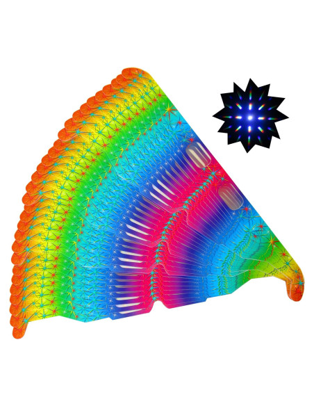 100 Gafas de Difracción Fuegos Artificiales Arcoíris + 2 Corazones