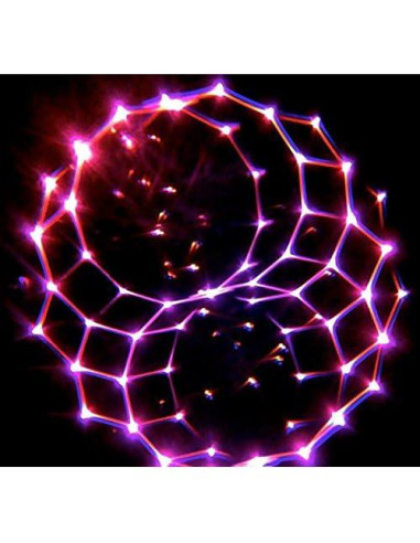 Gafas de Kaleidoscopio GloFX KGTB-R con Lentes Arcoíris