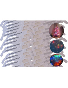 Gafas de Fuegos Artificiales Corazones - 50 Piezas APO 2