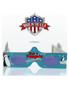 Gafas 3D Holográficas Navideñas Trust - Paquete de 5