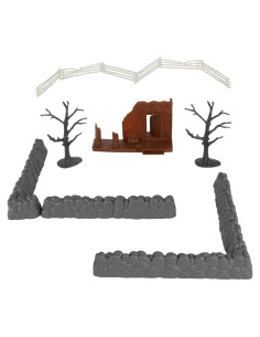 Set de Accesorios de Ruinas de Mansión BMC - 13 Piezas