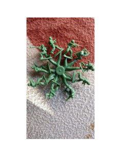 Figuras Mars 72120 - Paracaidistas EE. UU. II Guerra Mundial 40 pcs 2