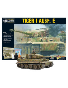 Kit de Modelo de Tanque Pesado Tiger I Warlord Games 1:56 WWII