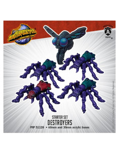 Unidad Enjambre Salvaje Privateer Press - Hormigas y Mosca Espía