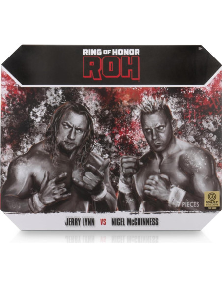 Paquete de 2 Figuras de Acción Nigel McGuinness y Jerry Lynn - Jazwares