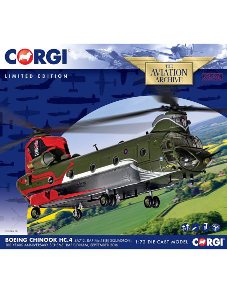 Modelo Helicóptero Militar Corgi Boeing Chinook 1:72 AA34215