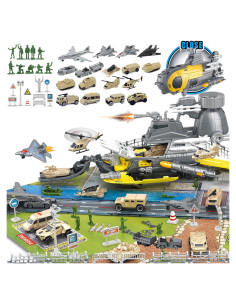 Juguete Militar Frontoytall con Vehículos y Figuras 0.69 kg