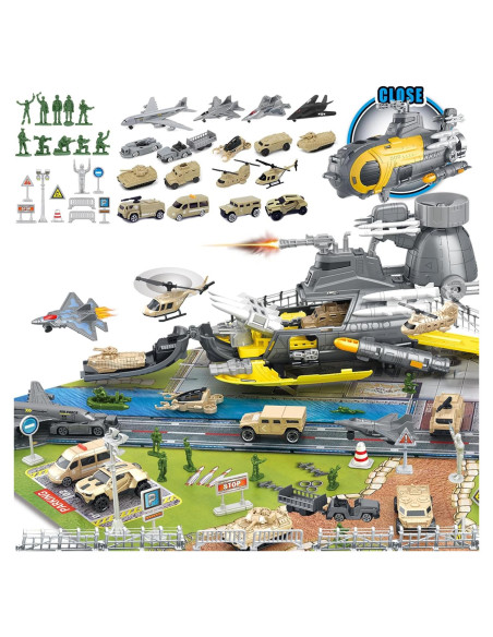 Juguete Militar Frontoytall con Vehículos y Figuras 0.69 kg Juguete Militar Frontoytall con Vehículos y Figuras 0.69 kg