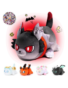 Peluche de Gato Hombre Lobo KOWSI 25.4 cm + 60 Stickers