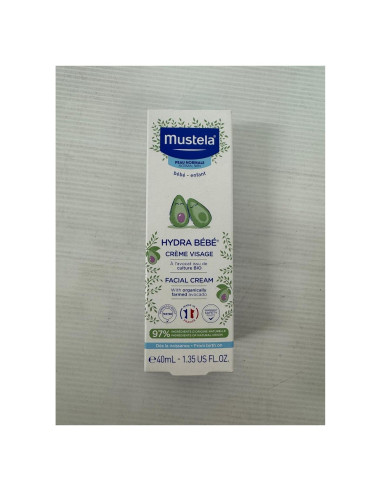 Crema Facial Mustela Hydra Bebé 40 ml - Hidratante Diario