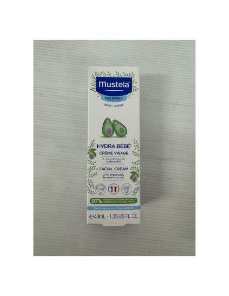 Crema Facial Mustela Hydra Bebé 40 ml - Hidratante Diario