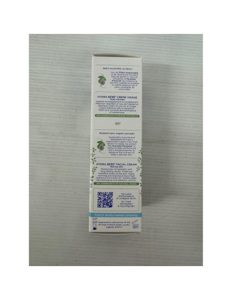 Crema Facial Mustela Hydra Bebé 40 ml - Hidratante Diario
