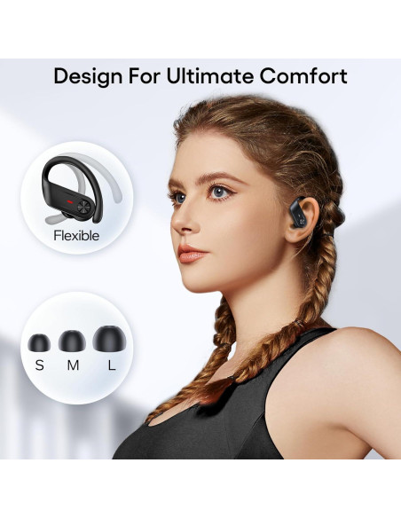 Auriculares Inalámbricos TAGRY X88 Bluetooth 5.4 IPX7 80Hrs Auriculares Inalámbricos TAGRY X88 Bluetooth 5.4 IPX7 80Hrs