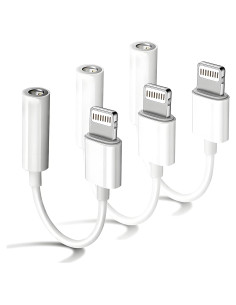 Adaptador Lightning a 3.5 mm MFi - 3 Piezas para iPhone