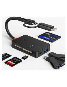 Lector de Tarjetas 8 en 1 Belcompany USB 3.0 y Lightning