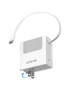 Cargador de Pared Gitryin 40W con Cable Tipo-C Retráctil 80cm